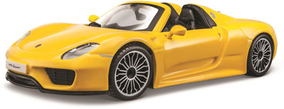 

Bburago Porsche 918 Spyder(Yellow)