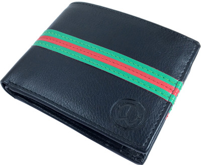 

SA Enterprises Men Black Artificial Leather Wallet(3 Card Slots)