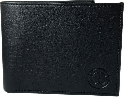 

ShabCreation Men Black Artificial Leather Wallet(3 Card Slots)