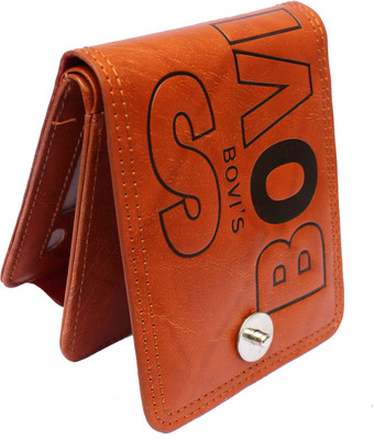 

AVB Men Brown Artificial Leather Wallet(10 Card Slots)