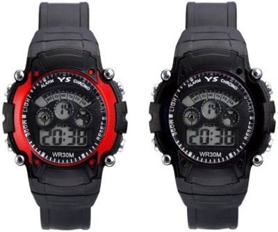 lavishable Pack of 2 Sports Collection Black & Red Dial Watch - For Boys Watch  - For Boys & Girls   Watches  (Lavishable)