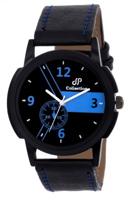DP COLLECTION Dp Coll-5884 Modish BLK BLUE Series Watch  - For Men   Watches  (DP COLLECTION)
