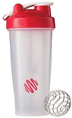 

ReTrack Transparent Loop Top Protien-Shaker With Blender Ball 700 ml Shaker(Pack of 1, Red)