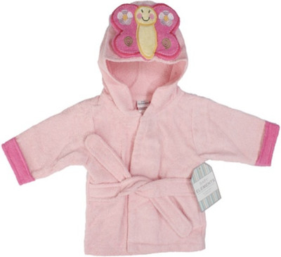 

Baby Elements Light  Size Bath Robe(Hooded Bathrobe, For: Baby Girls, Light