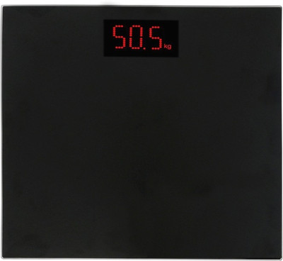 

JT Stainless Steel Digital Body Weight Bathroom Scale, Step-On Technology, 180 KG . Blue LCD Backlight BMI Weighing Scale