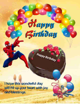 

E-Gift Mart Birthday Greeting Card(Multicolor, Pack of 1)