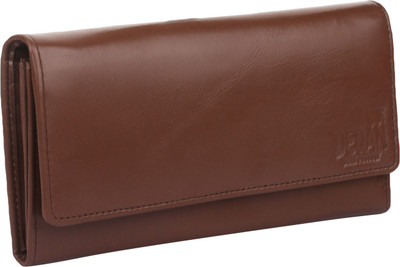 Deqan Casual Brown Clutch
