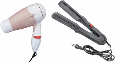 

Kemtech 522 and 662 Personal Care Appliance Combo(Hair Straightener, Hair Dryer)