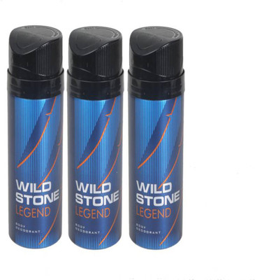 

Wild Stone legend3 Deodorant Body Spray - For Men & Women(450 ml, Pack of 3)