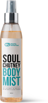 

Happily Unmarried Body Mist - Soul Chutney - 200ml Perfume - 200 ml(For Women)