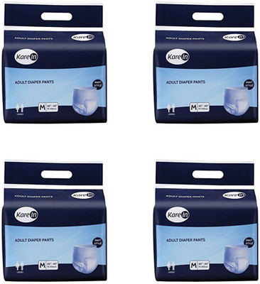 

Karein ADULT PANT STYLE / PULL UP DIAPERS MEDIUM ( SET OF 4 PACKS OF 10 Pcs.) - M(40 Pieces)