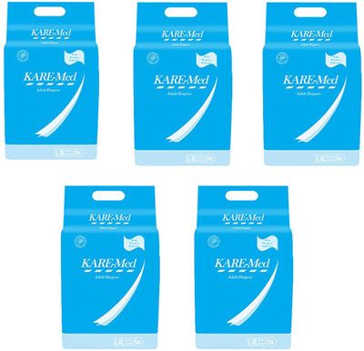 

Kare Med Adult Diapers - L(50 Pieces)