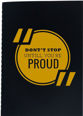 

The Crazy Me A5 Diary(Don't stop Until you're Proud Black, Black)