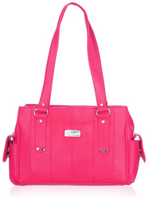 

Lady bar Shoulder Bag(Pink)