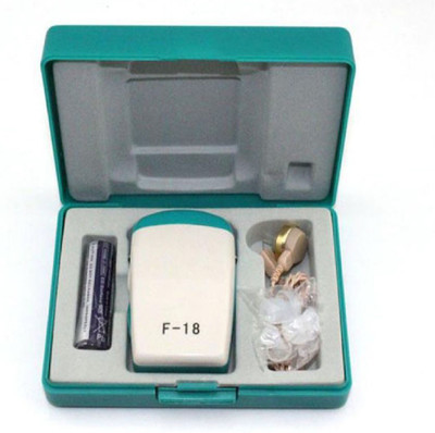 

NSC SS Axon F-18 Hearing Aid with Extra Wire Wire Pocket Model Hearing Aid(White, Green)