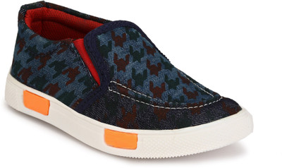 

Trilokani Boys Slip on Loafers(Blue