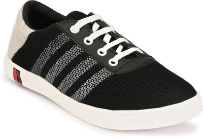 

Trilokani Boys Lace Running Shoes(Blue, Black