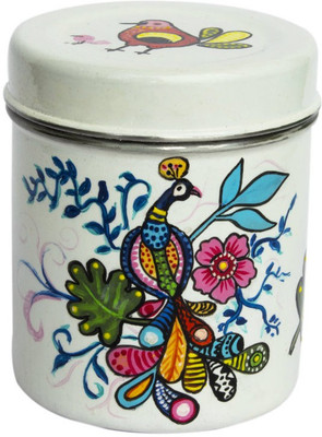 

LazyBrats Hand painted Utility canister storage Box For Your Kitchen 1 Containers Lunch Box(400 ml), Multicolor