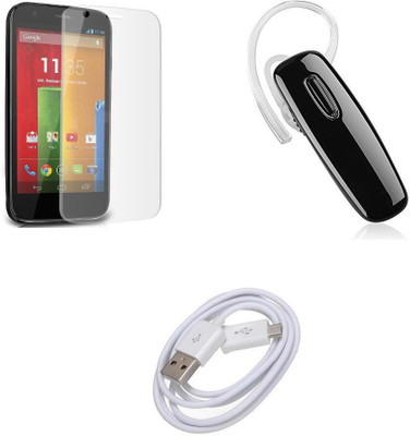 COZR Screen Protector Accessory Combo for MOTO G3(Multicolor)