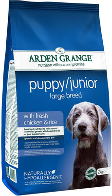 

Pawsitively Pet Care Arden Grange Premium Best Quality Puppy Junior Large Breed Food 2 Kg Chicken 2 Dry Dog Food