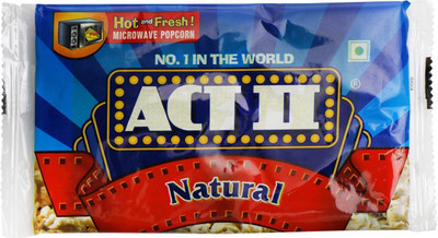 

ACT II Hot & Fresh Microwave Popcorn Natural Popcorn(99 g)