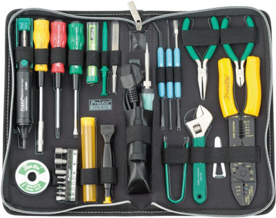 

proskit Hand Tool Kit(32 Tools), Green