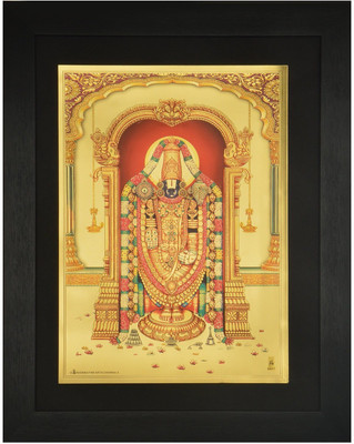 

R S Exports Lord Balaji Photo Frame ( 42 cm x 33 cm x 1.5 cm) / Photo Frames For Posters and Thanksgiving Wall Decorations / balaji venkateswara perumal tirupati tirupathi Art work for Paintings and Wall Stickers / God Gods and Goddess Photo Frames Religi