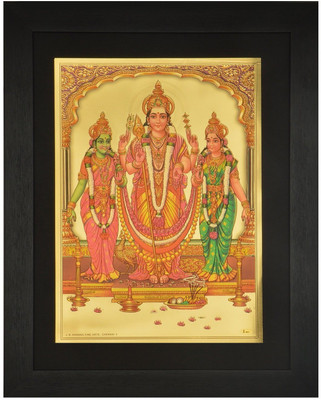 

R S Exports Lord Murugan Photo Frame ( 42 cm x 33 cm x 1.5 cm ) / Photo Frames For Posters and Thanksgiving Wall Decorations / murugan velan muruga skanda vali valli Art work for Paintings and Wall Stickers / God Gods and Goddess Photo Frames Religious Fr