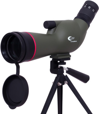 

loop 15-45x60 Waterproof Spotting Scope with Tripod and Digiscoping Adapter Reflecting Telescope(Manual Tracking)