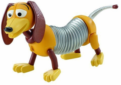 

Mattel Toy Story Slinky Dog Figure(Brown, Yellow, Grey)