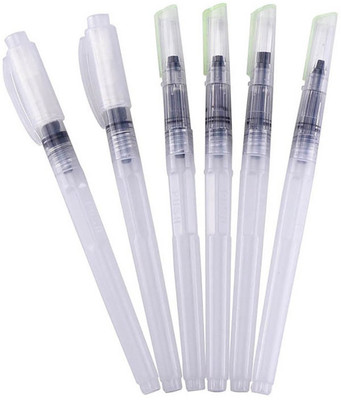 

ASINT 6PCS Capacity Soft Watercolor Painting Brush Marker Watercolor Drawing Pen