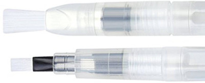 

ASINT FLAT TIP WATER BRUSH PEN SET OF 2 PC (SMALL& LARGE) FOR DRAWING , CALLIGRAPHY WRITING AND VARIOUS OTHER PURPOSE