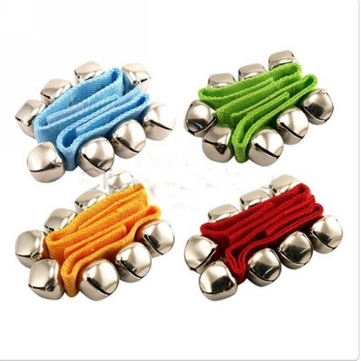 

EWIN Wrist Foot Bell Instrument Percussion Orchestra Baby Rattles Toy Rattle(Multicolor)