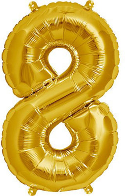 

Theme My Party Printed TMP2653269 Balloon(Gold, Pack of 1)