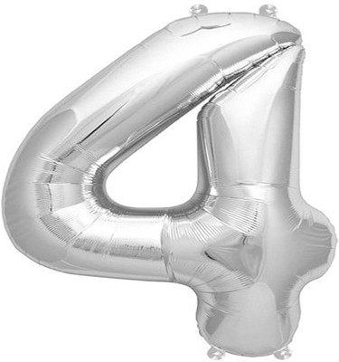 

Theme My Party Printed TMP425784 Balloon(Silver, Pack of 1)