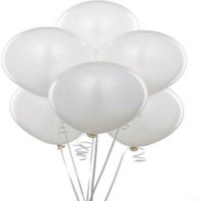 

Theme My Party Printed LY-EDY2-Z9Z6 Balloon(White, Pack of 50)