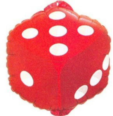 

Theme My Party Printed Q0-B6D2-BBMK Balloon(Red, Pack of 1)