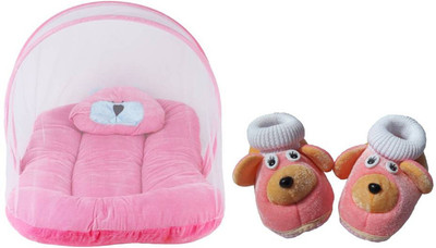 Aayat Kids Velvet Bedding Set(Pink)