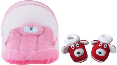 Aayat Kids Velvet Bedding Set(Pink)