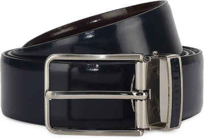 

Tommy Hilfiger Men Formal Brown, Blue Genuine Leather Belt