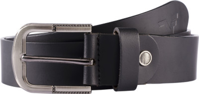 

Vener Fabica Men Casual, Evening, Formal, Party Black Genuine Leather Belt