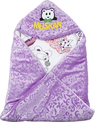 

Smilemakers Animal  Baby Sleep Sack(Polyester, Purple, White