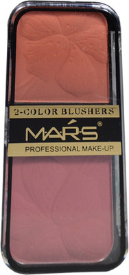 

Mars Professional Makeup 2 Color Blushers(Multicolor)