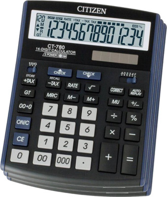 

Citizen Stealodeal |Pack of 3| CT-780 Basic Calculator(14 Digit)