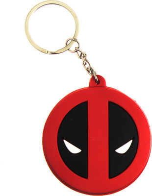 

Techpro Doublesided Deadpool Face Key Chain(Multicolor)