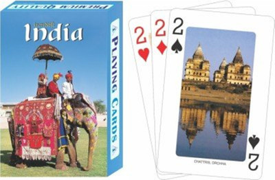 

Skywalk India Souvenir Elephant Playing Cards,perfect for decoration,gifting(Multicolor)