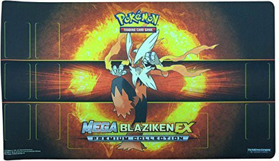 Pokmon Trading Card Game Playmat Mega Blaziken EX(Multicolor)