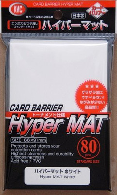 

KMC Hyper Matte Sleeves(White)