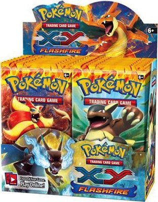 

Pokmon Trading Card Game XY Flashfire Booster Display(Multicolor)