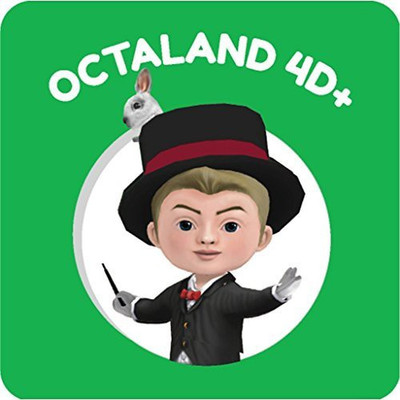 

Octagon Studio Octaland 4D Flash Cards(Multicolor)
